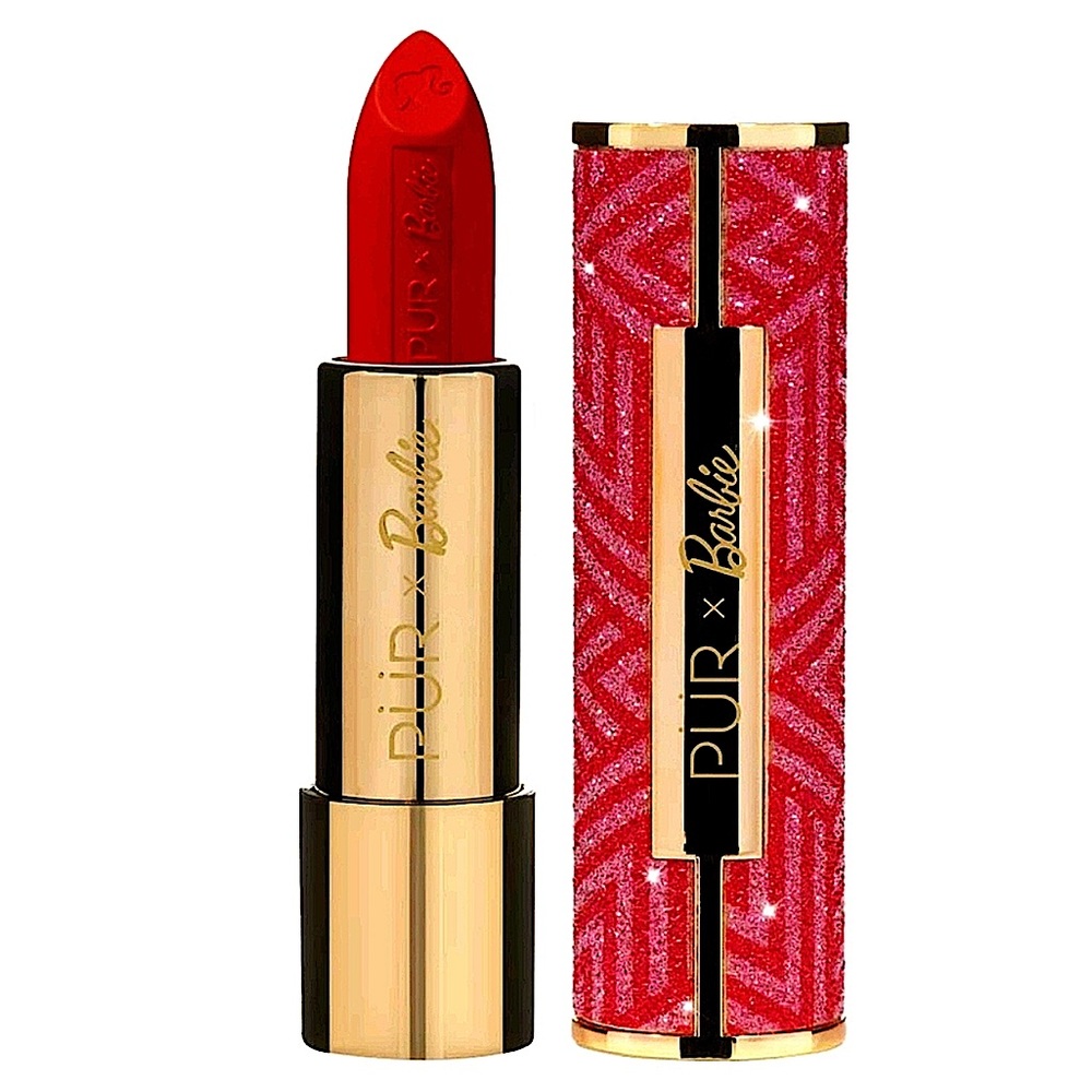 BNIB PUR x BARBIE ICONIC LIPS “ CEO “ SEMI-MATTE LIPSTICK